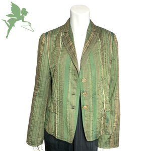 AKRIS PUNTO Striped Blazer
